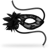 Ohmama - Masques Masques Dentelles Noires Et Fleurs